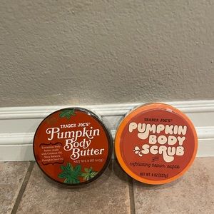 Trader Joe’s Pumpkin Body Set